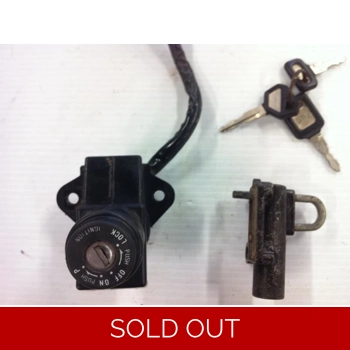 1983 Kawasaki GPZ550 ZX550A Ignition Switch & Helmet Lock with Keys